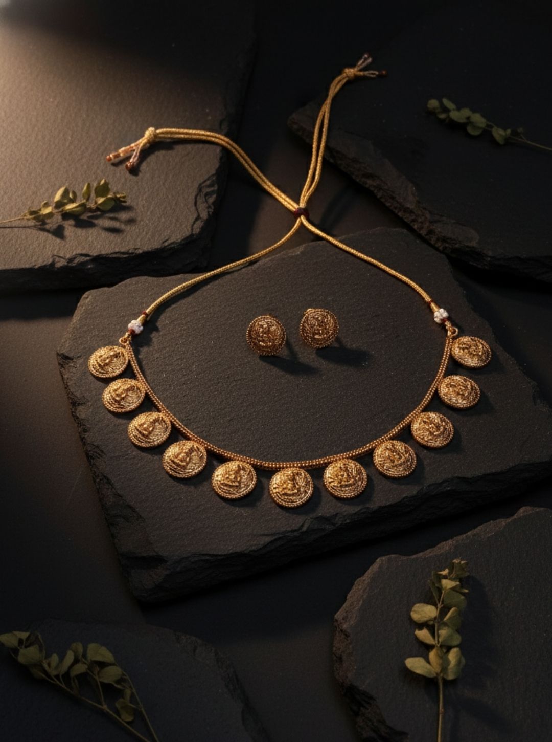 CLASSIC COIN TEMPLE NECKLACE