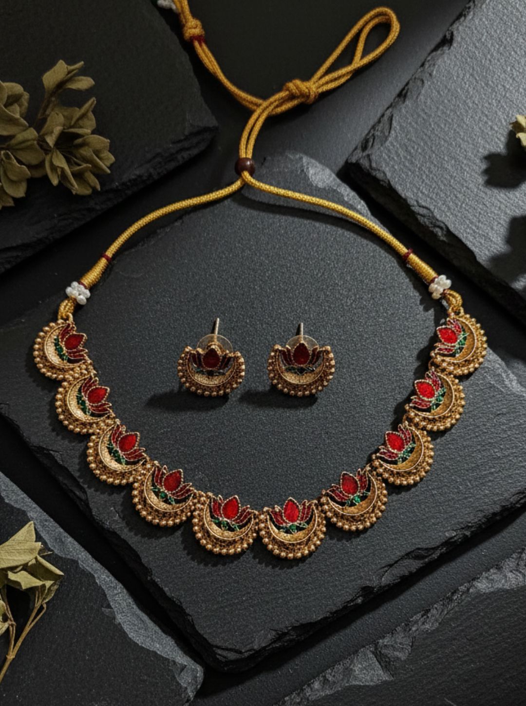 LOTUS TEMPLE NECKLACE