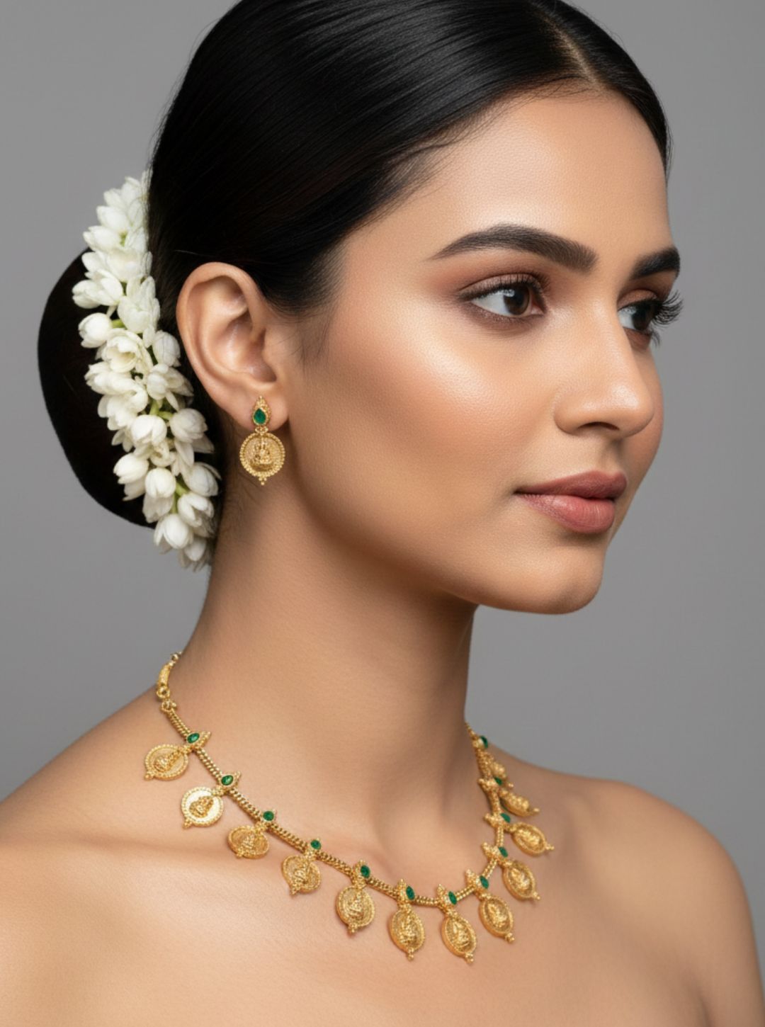 ANTIQUE LAKSHMI COIN NECKLACE