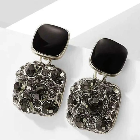 SQUARE-G BLING EARRINGS