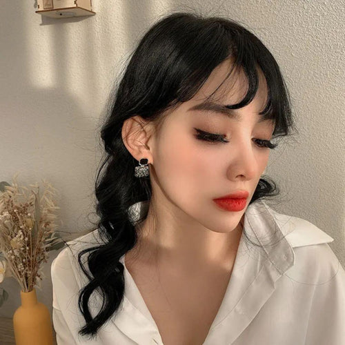 SQUARE-G BLING EARRINGS