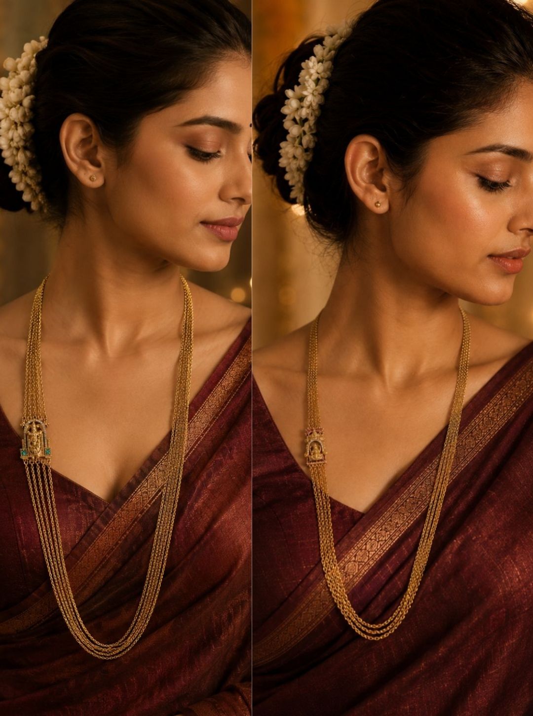 MEHAR TEMPLE CASCADE NECKLACE