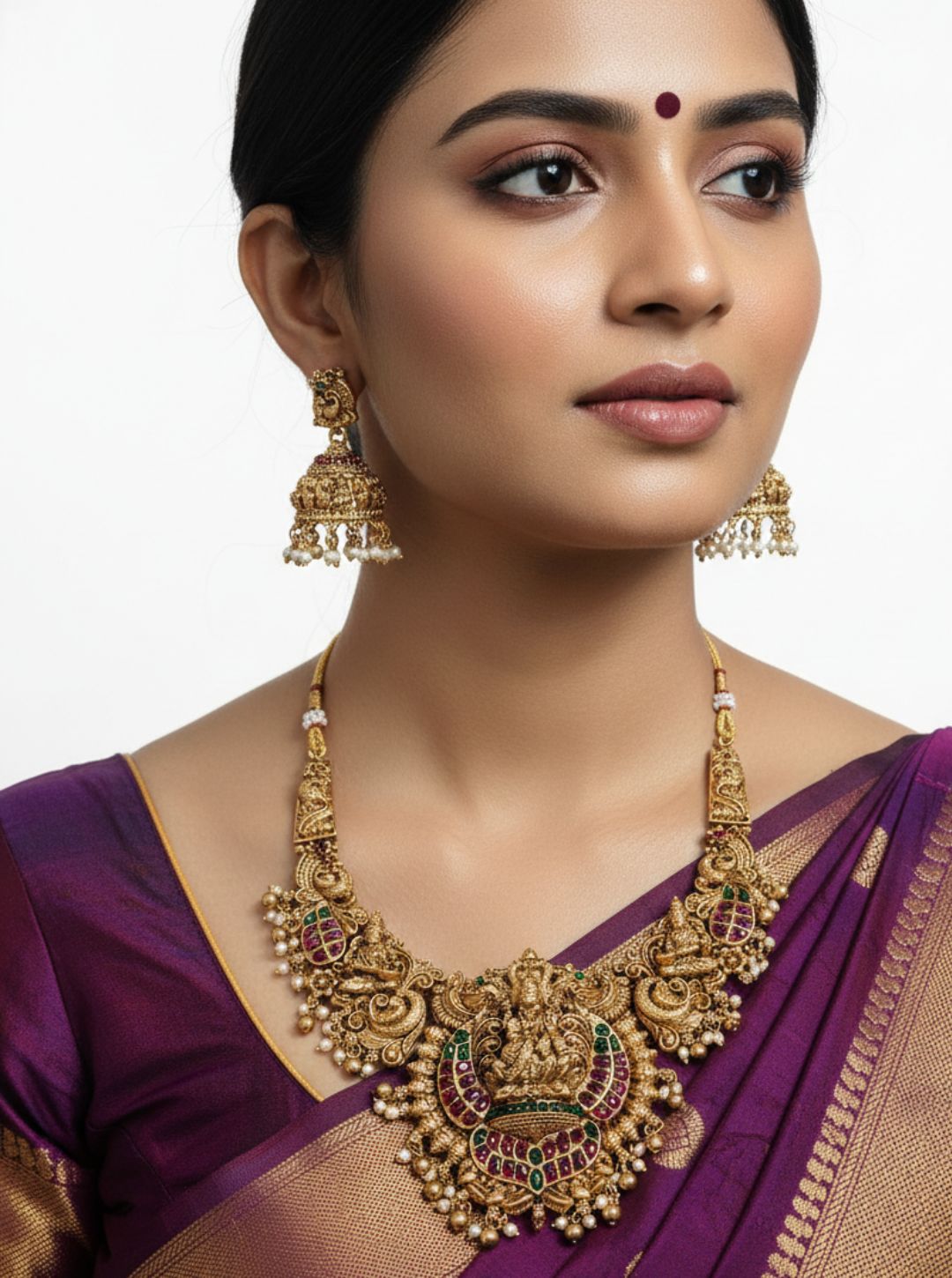 MAHARANI NAKSHI TEMPLE NECKLACE