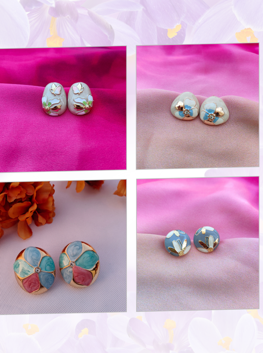 CHROMA KAARIGARI COMBO EARRINGS