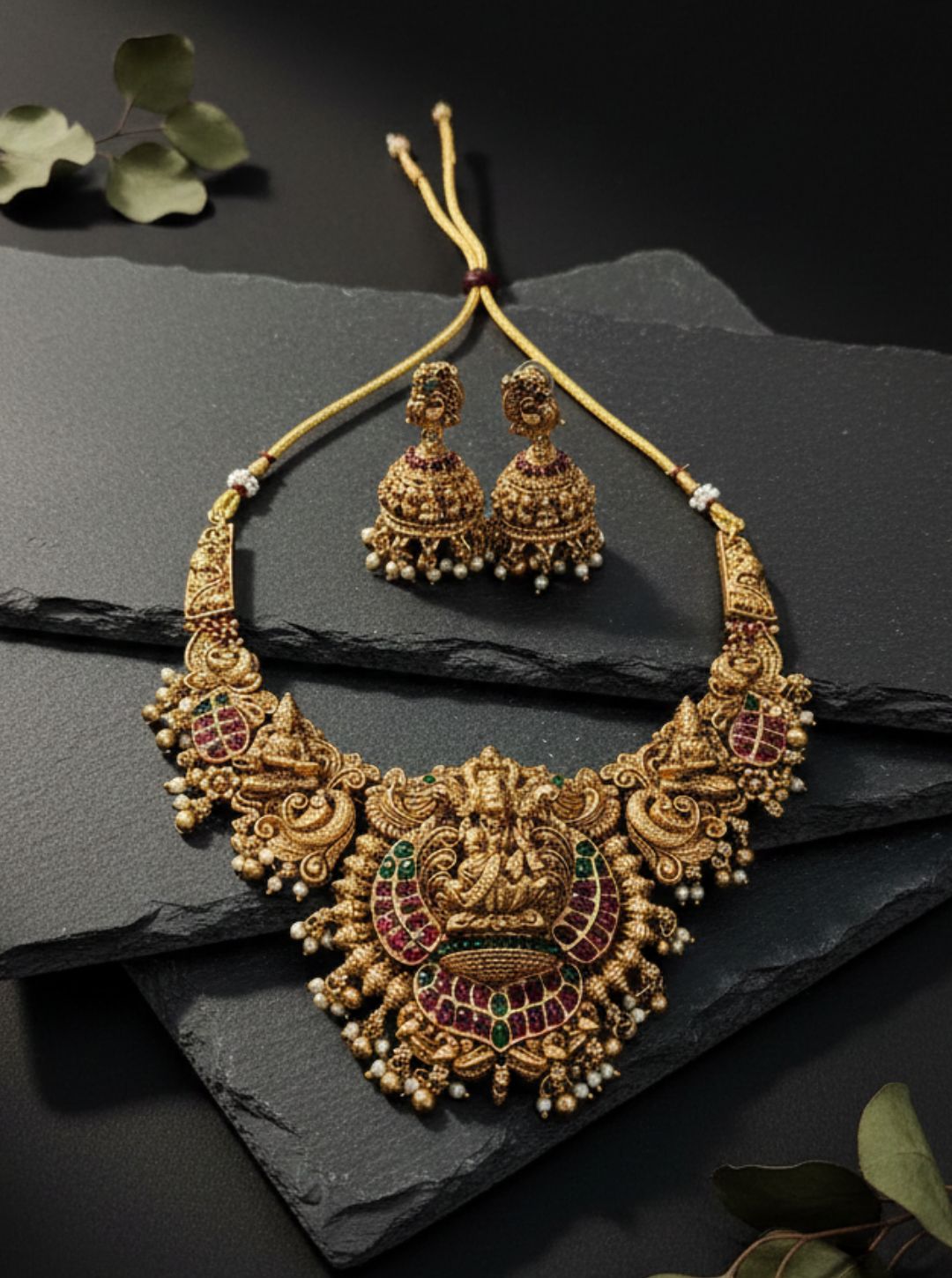MAHARANI NAKSHI TEMPLE NECKLACE