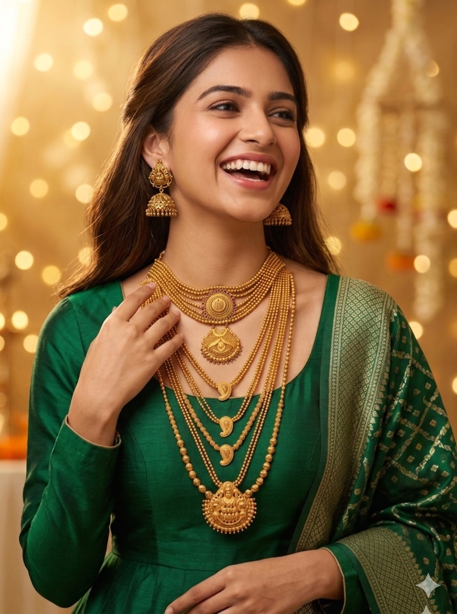 RAASHMIKA WEDDING NECKLACE